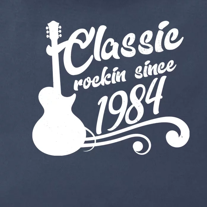 40th Birthday Classic Rockin Since 1984 Zip Tote Bag