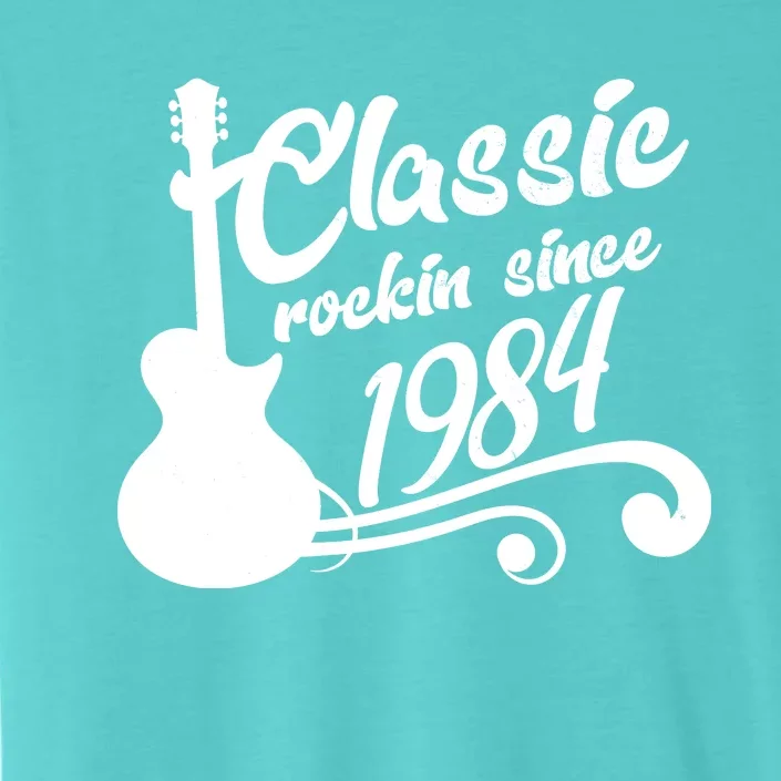 40th Birthday Classic Rockin Since 1984 ChromaSoft Performance T-Shirt