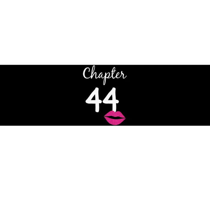 44th Birthday Gift For Her Chapter 44 Years Old 44th Bday Tank Top Bumper Sticker