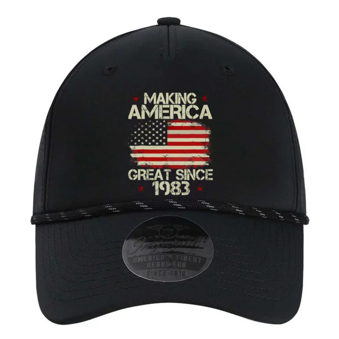 40th Birthday Gift Making America Great Since 1983 Gift Performance The Dyno Cap