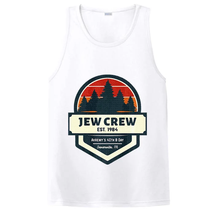 40th Boy Getaway Performance Tank