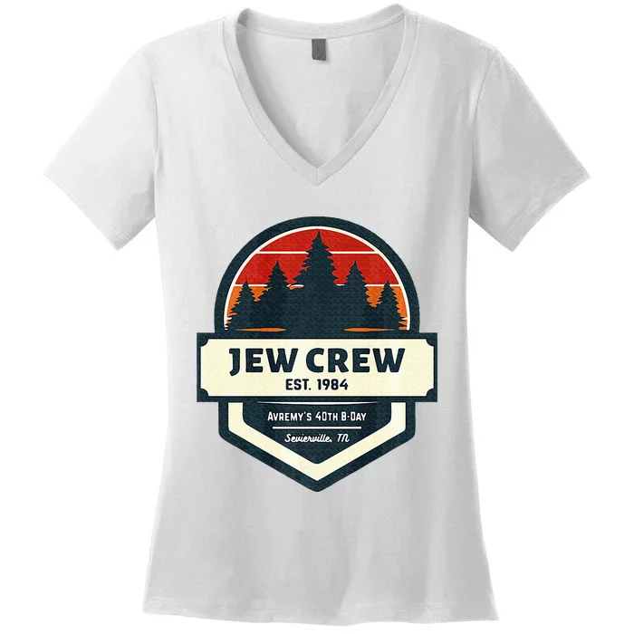 40th Boy Getaway Women's V-Neck T-Shirt