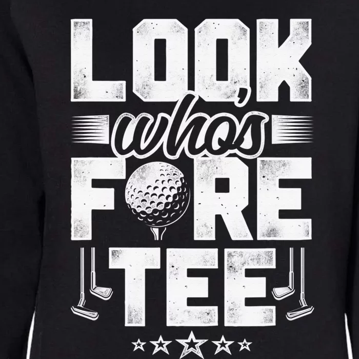 40th Birthday Golfer Golfing 40 Bday Gift For Golf Player Womens California Wash Sweatshirt