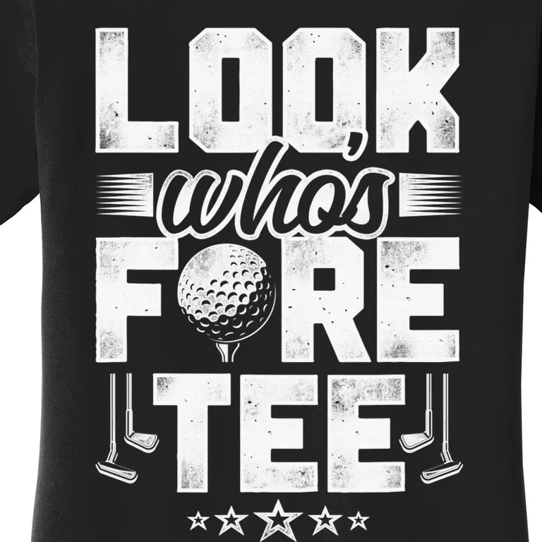 40th Birthday Golfer Golfing 40 Bday Gift For Golf Player Women's T-Shirt