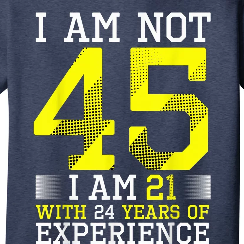 45th Birthday Man Woman 45 Year Old Gift T-Shirt