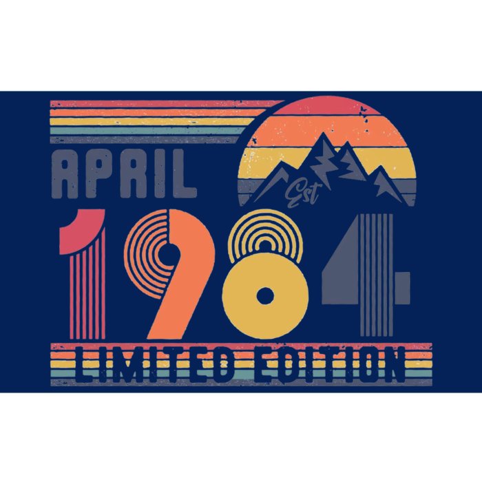 40th Birthday Retro 1984 Birthday Bumper Sticker