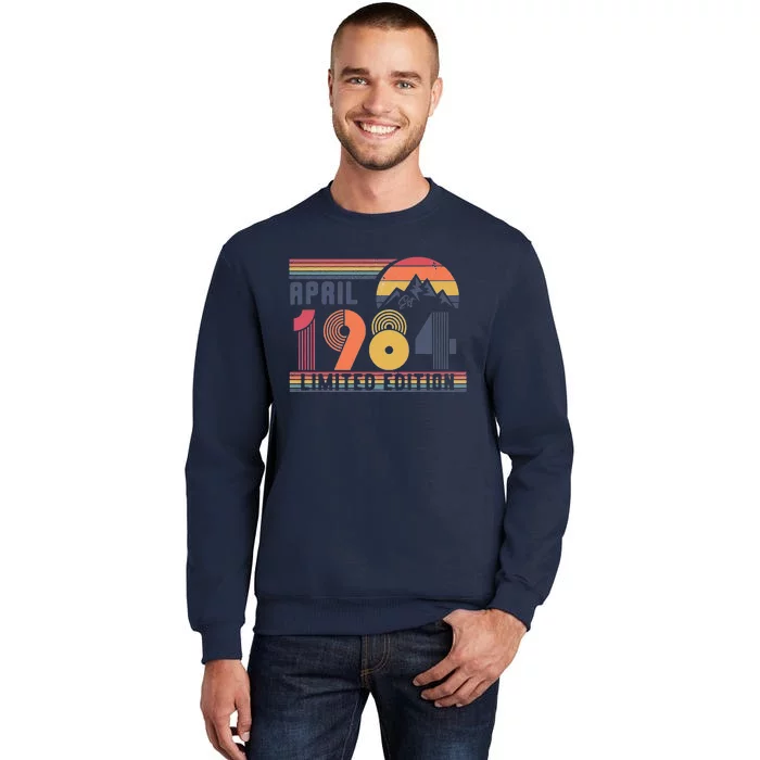 40th Birthday Retro 1984 Birthday Tall Sweatshirt