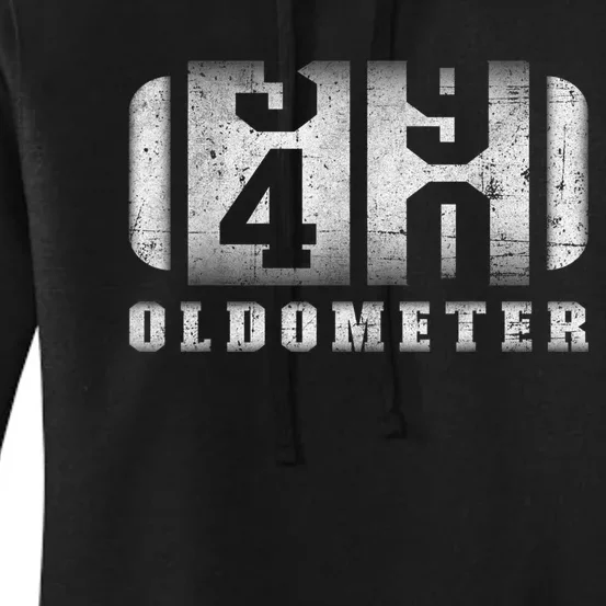 40th Birthday Shirt, 40th Bday Oldometer Shirt, 40 Years Old Women's Pullover Hoodie