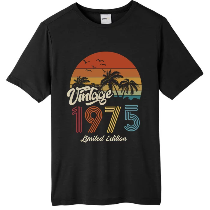 48th Birthday Vintage Limited Edition 1975 ChromaSoft Performance T-Shirt