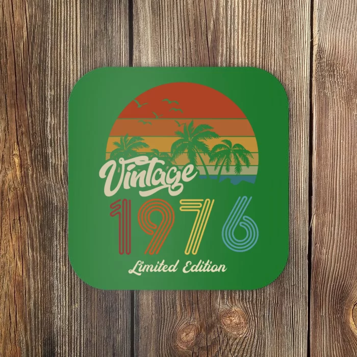 47th Birthday Vintage Limited Edition 1976 Coaster