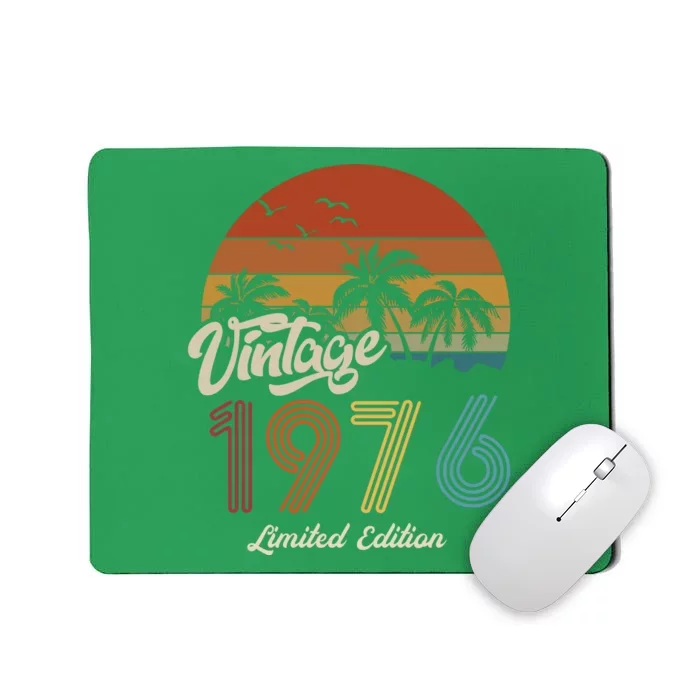 47th Birthday Vintage Limited Edition 1976 Mousepad