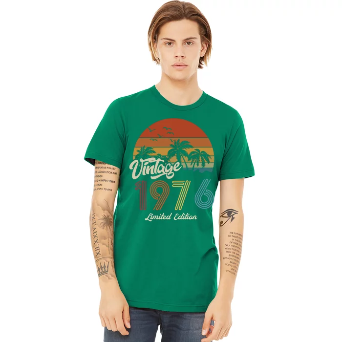 47th Birthday Vintage Limited Edition 1976 Premium T-Shirt