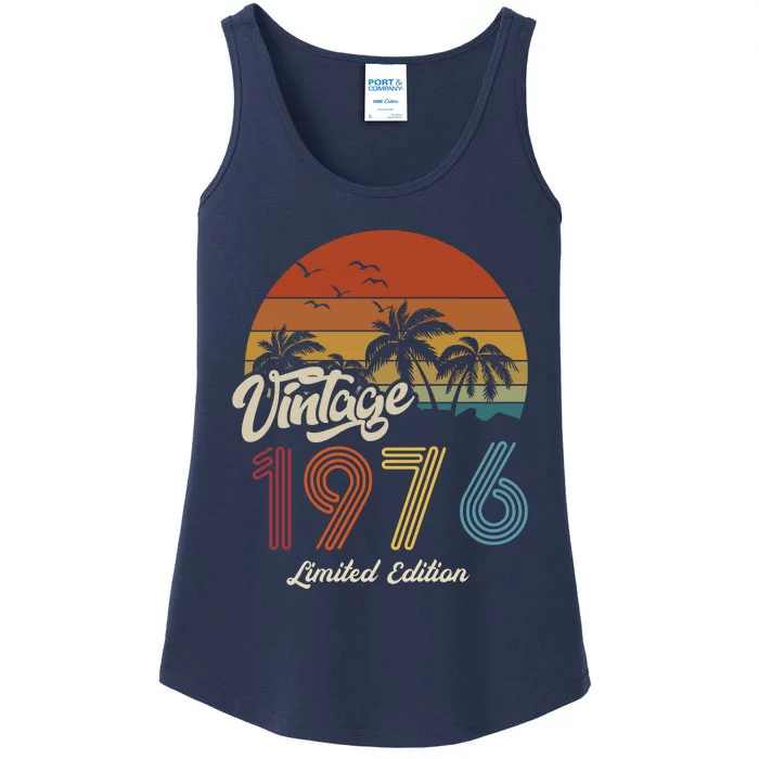 47th Birthday Vintage Limited Edition 1976 Ladies Essential Tank