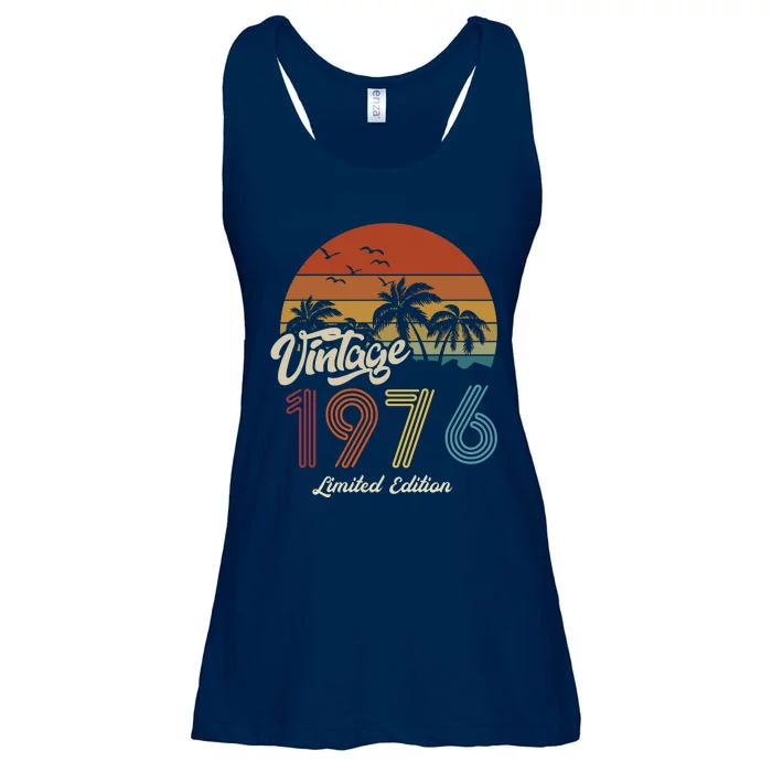 47th Birthday Vintage Limited Edition 1976 Ladies Essential Flowy Tank