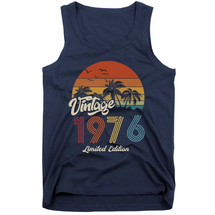 47th Birthday Vintage Limited Edition 1976 Tank Top