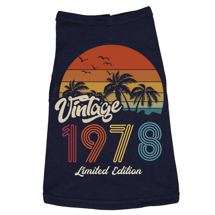 45th Birthday Vintage Limited Edition 1978 Doggie Tank