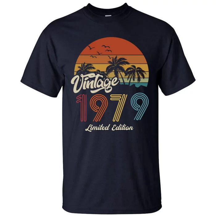 44th Birthday Vintage Limited Edition 1979 Tall T-Shirt