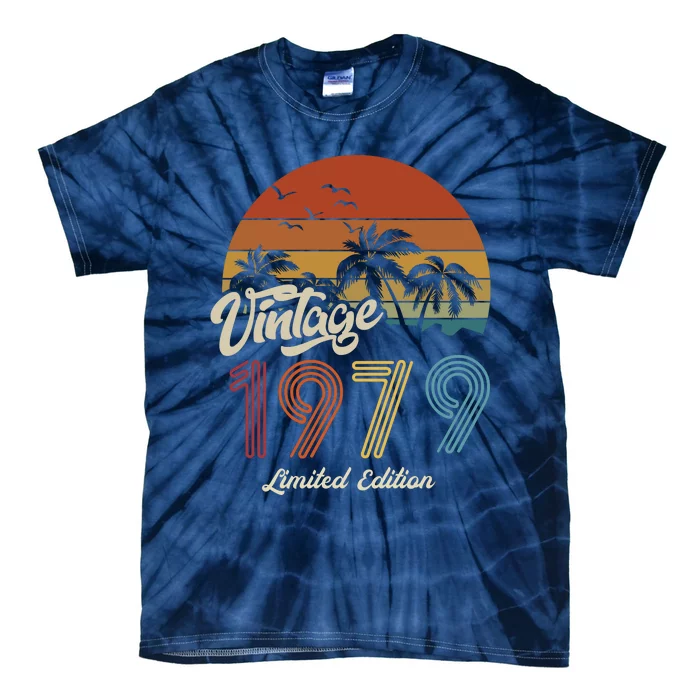 44th Birthday Vintage Limited Edition 1979 Tie-Dye T-Shirt