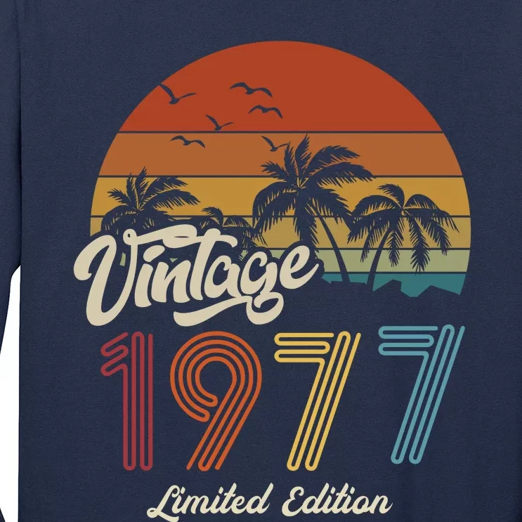 46th Birthday Vintage Limited Edition 1977 Long Sleeve Shirt