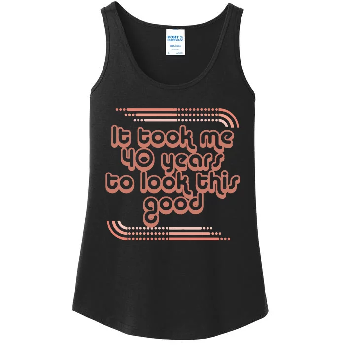 40th Birthday Vintage 1983 Ladies Essential Tank