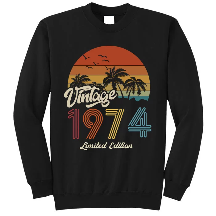 49th Birthday Vintage Limited Edition 1974 Sweatshirt