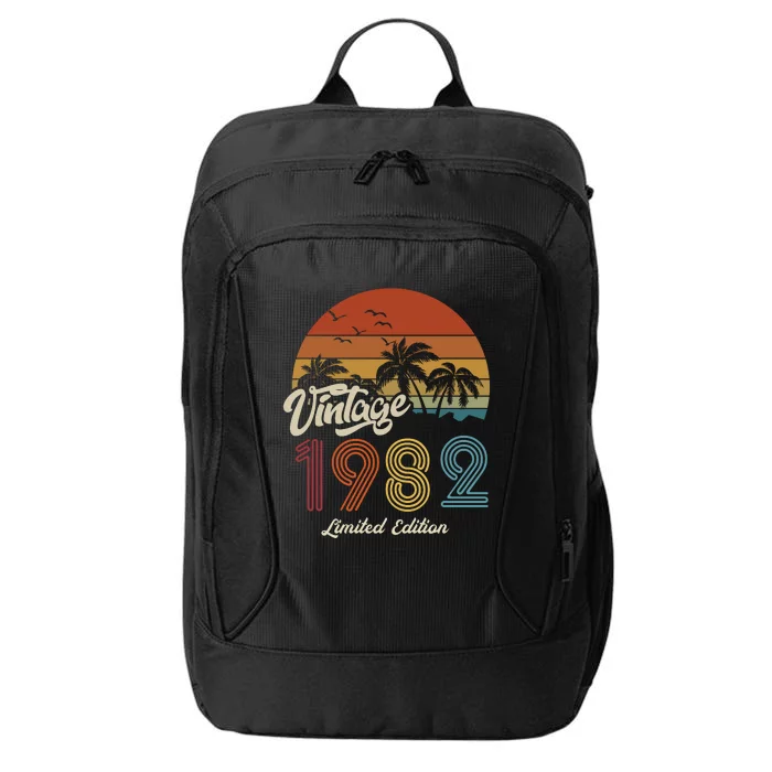 41st Birthday Vintage Limited Edition 1982 City Backpack