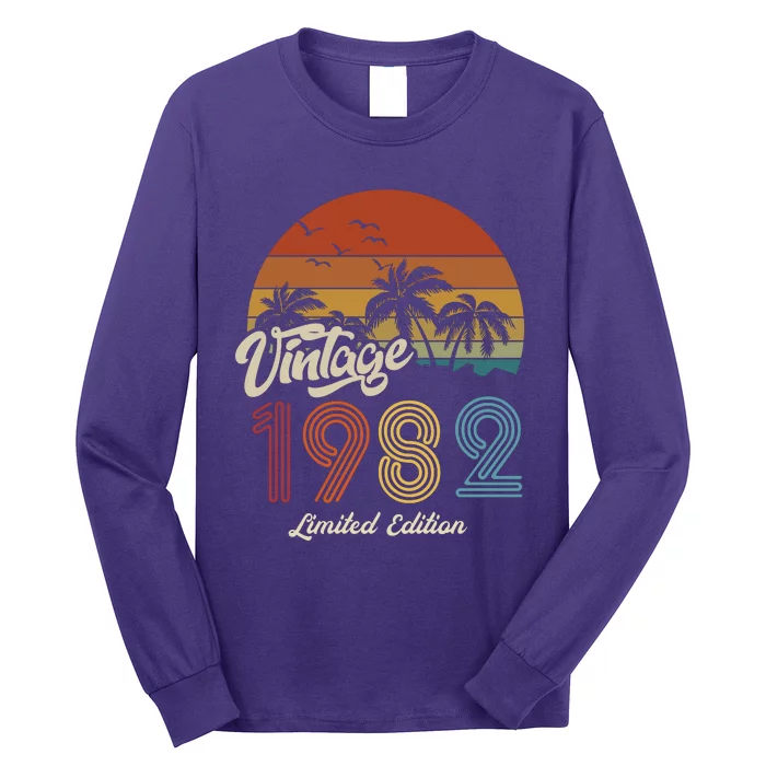 41st Birthday Vintage Limited Edition 1982 Long Sleeve Shirt