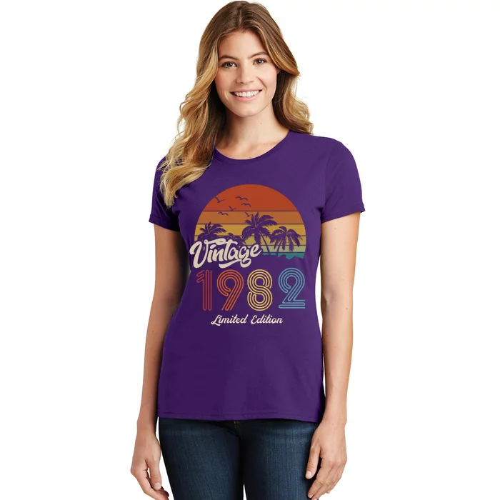 41st Birthday Vintage Limited Edition 1982 Women's T-Shirt