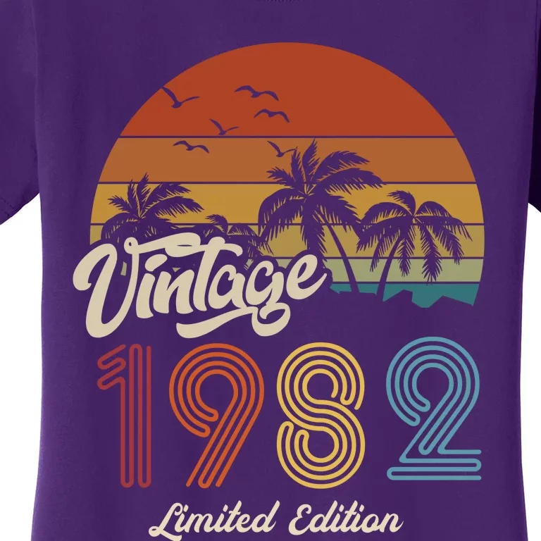 41st Birthday Vintage Limited Edition 1982 Women's T-Shirt