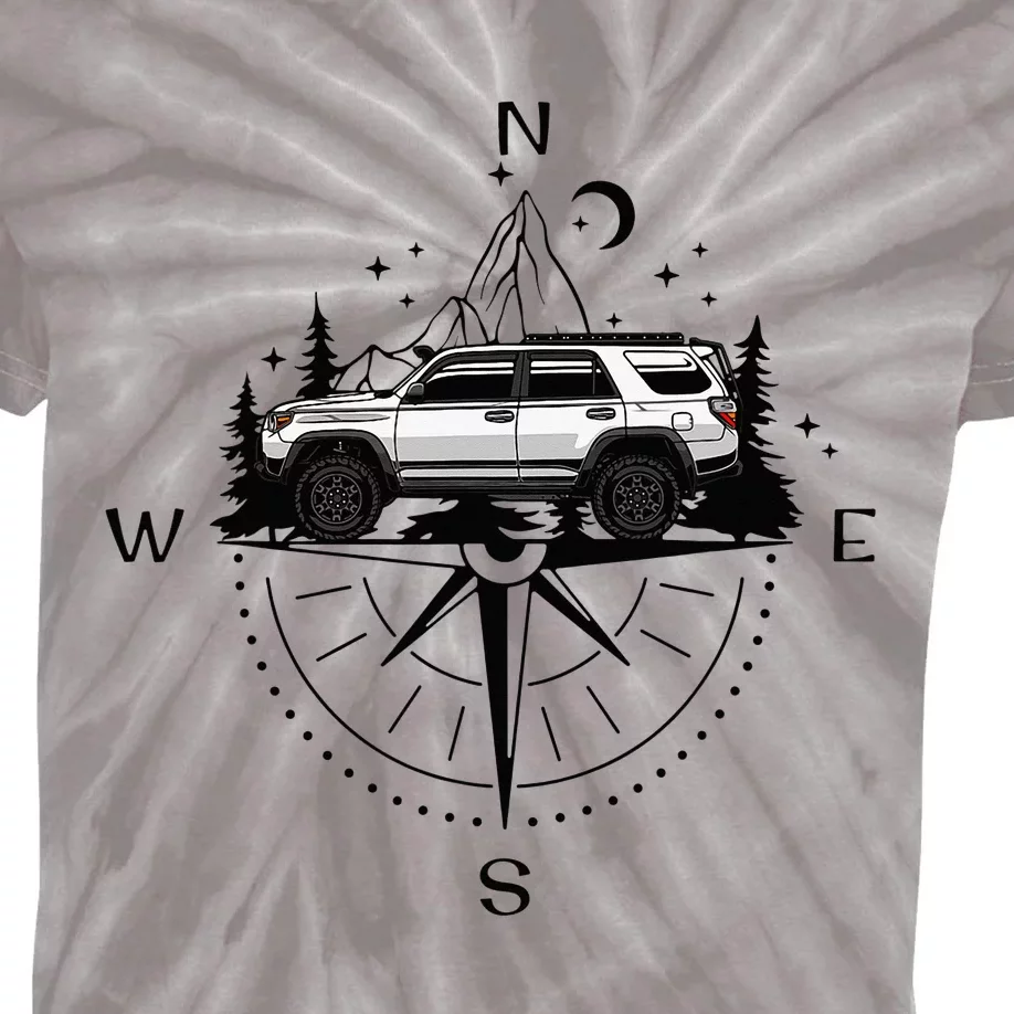 4runner Camping Kids Tie-Dye T-Shirt