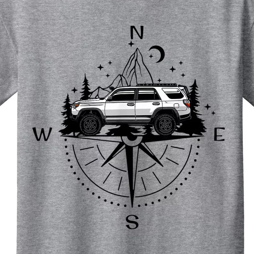 4runner Camping Kids T-Shirt