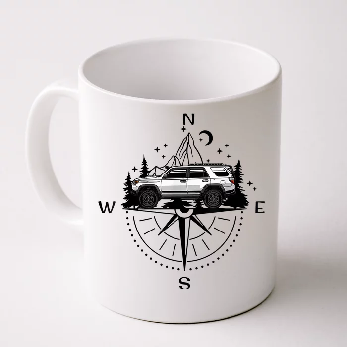 4runner Camping Front & Back Coffee Mug