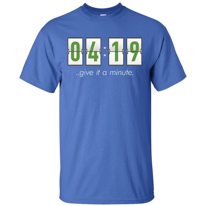 420 Clock 419 Subtle Stoner Marijuana Weed Humor Tall T-Shirt