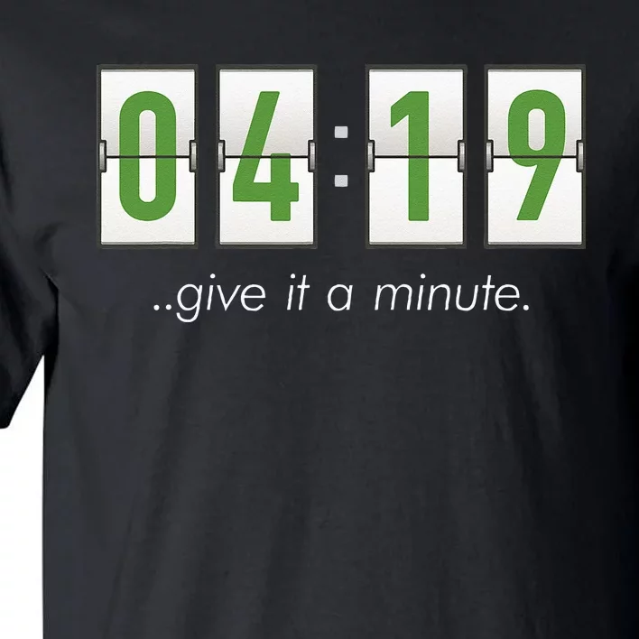 420 Clock 419 Subtle Stoner Marijuana Weed Humor Tall T-Shirt