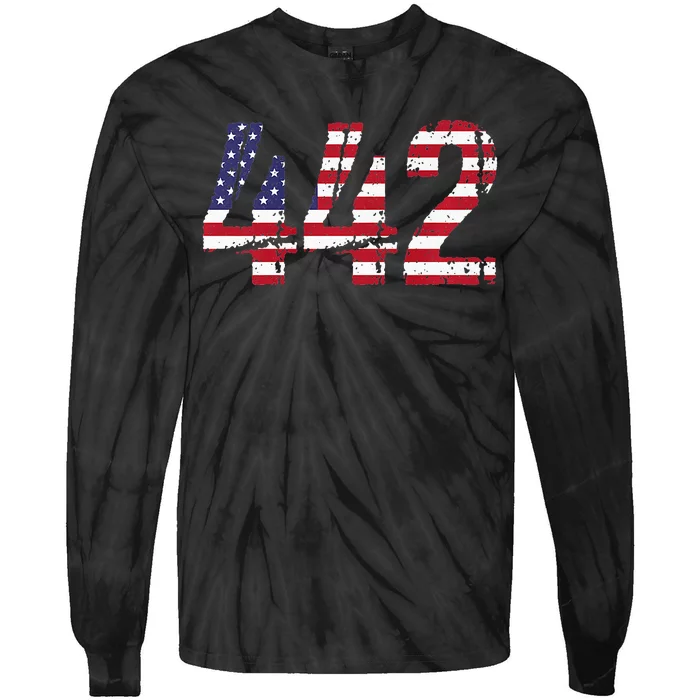 442 California Area Code Tie-Dye Long Sleeve Shirt