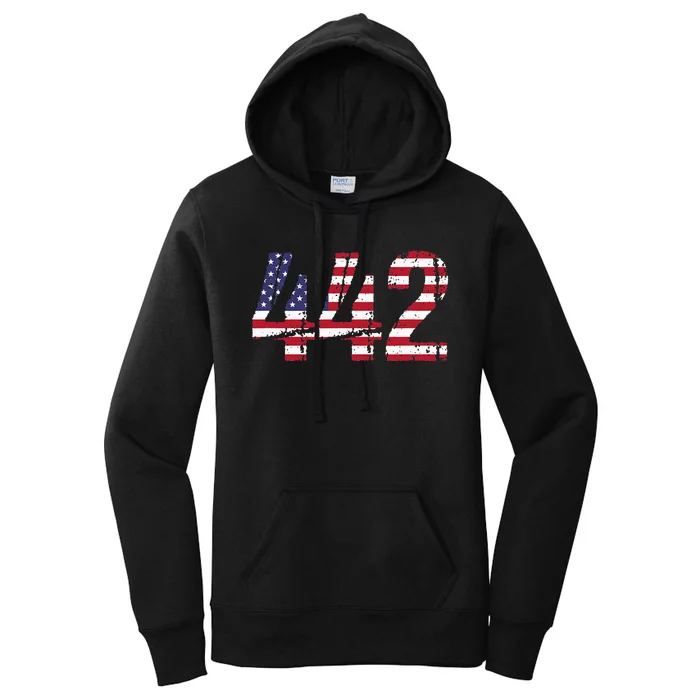 442 California Area Code Women's Pullover Hoodie