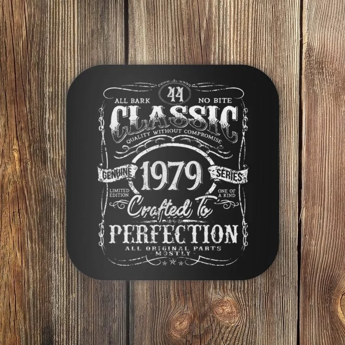 44th Classic Birthday gift 44 Perfection 1979 Birthday Coaster