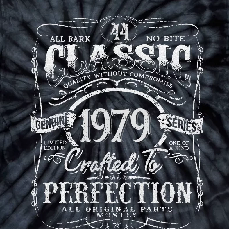 44th Classic Birthday gift 44 Perfection 1979 Birthday Tie-Dye T-Shirt