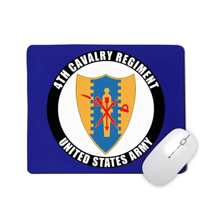 4th Cavalry Regiment United States Army Veteran Military Mousepad