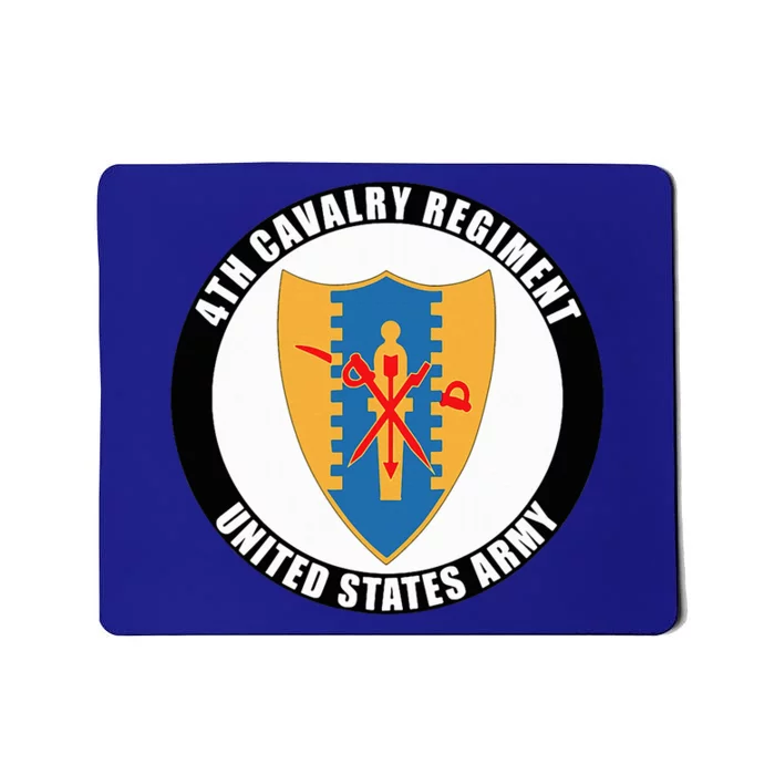 4th Cavalry Regiment United States Army Veteran Military Mousepad