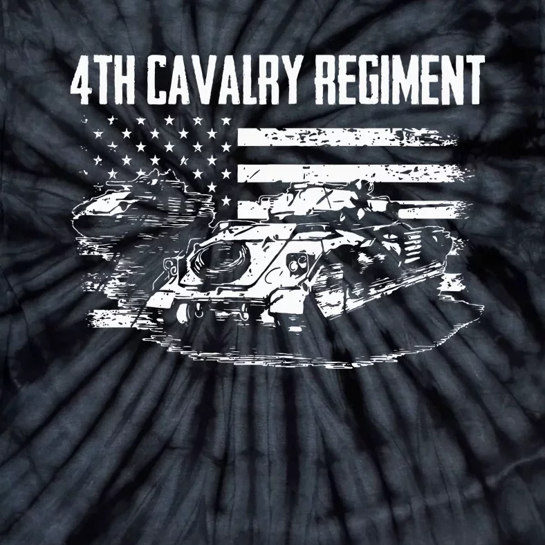 4th Cavalry Regiment Tie-Dye T-Shirt