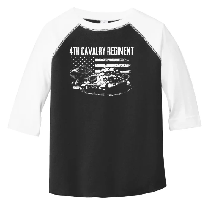 4th Cavalry Regiment Toddler Fine Jersey T-Shirt