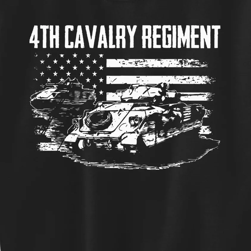 4th Cavalry Regiment Kids Sweatshirt