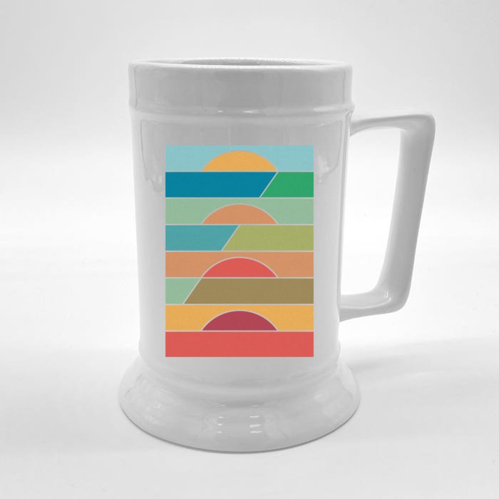 4 Degrees Front & Back Beer Stein