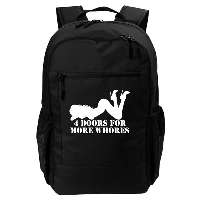 4 Doors For More Whores Funny Stripper Daily Commute Backpack