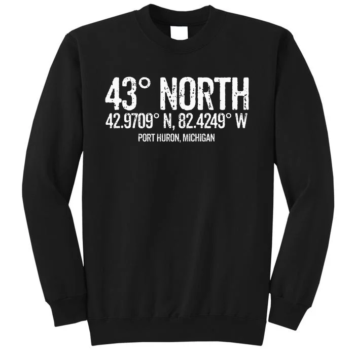 43 Degrees North Port Huron Tall Sweatshirt