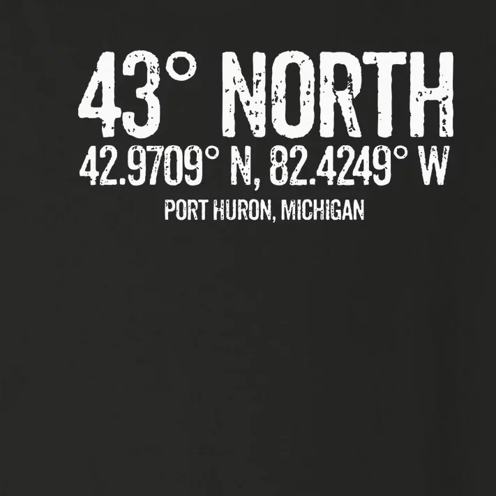 43 Degrees North Port Huron Toddler Long Sleeve Shirt