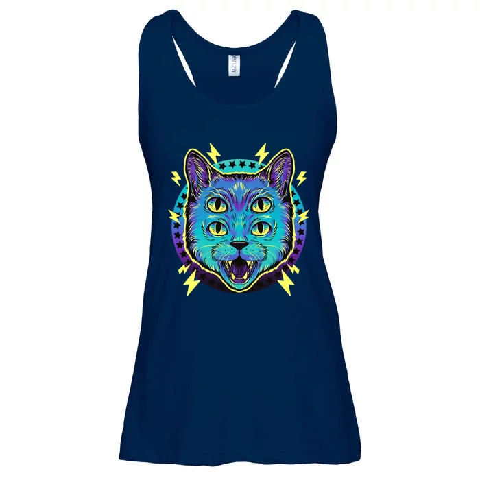 4 Eye Cat Ladies Essential Flowy Tank