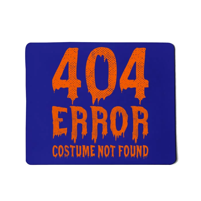 404 Error Costume Not Found Funny Halloween Cute Gift Mousepad