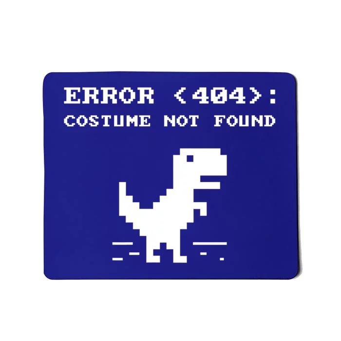 404 Error Costume Not Found Gift Funny Halloween Internet Funny Gift Mousepad